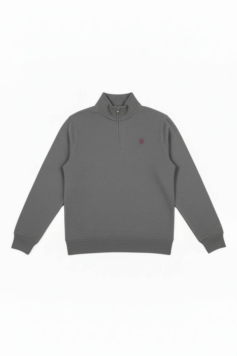 Ace'd Knit Quarter Zip